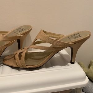 Nude colored dress heels